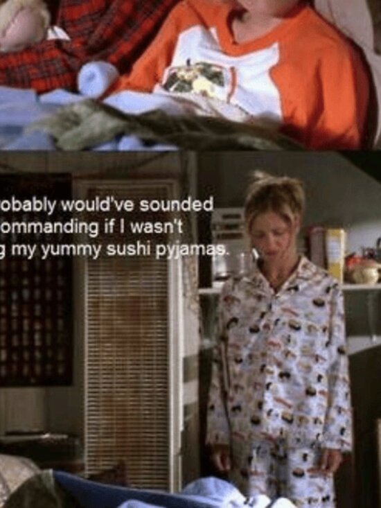 Cat's Pajamas Yummy Sushi Pajama Set 100% Cotton Flannel Plus Size 1X - Picture 8 of 8